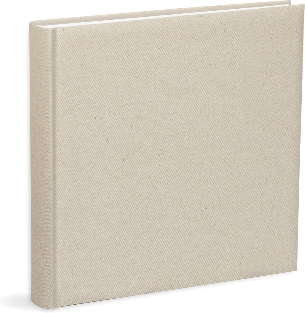 Mareli Photo Album 31x31cm Linen Fabric Cover 80 Pages Tissue Paper New