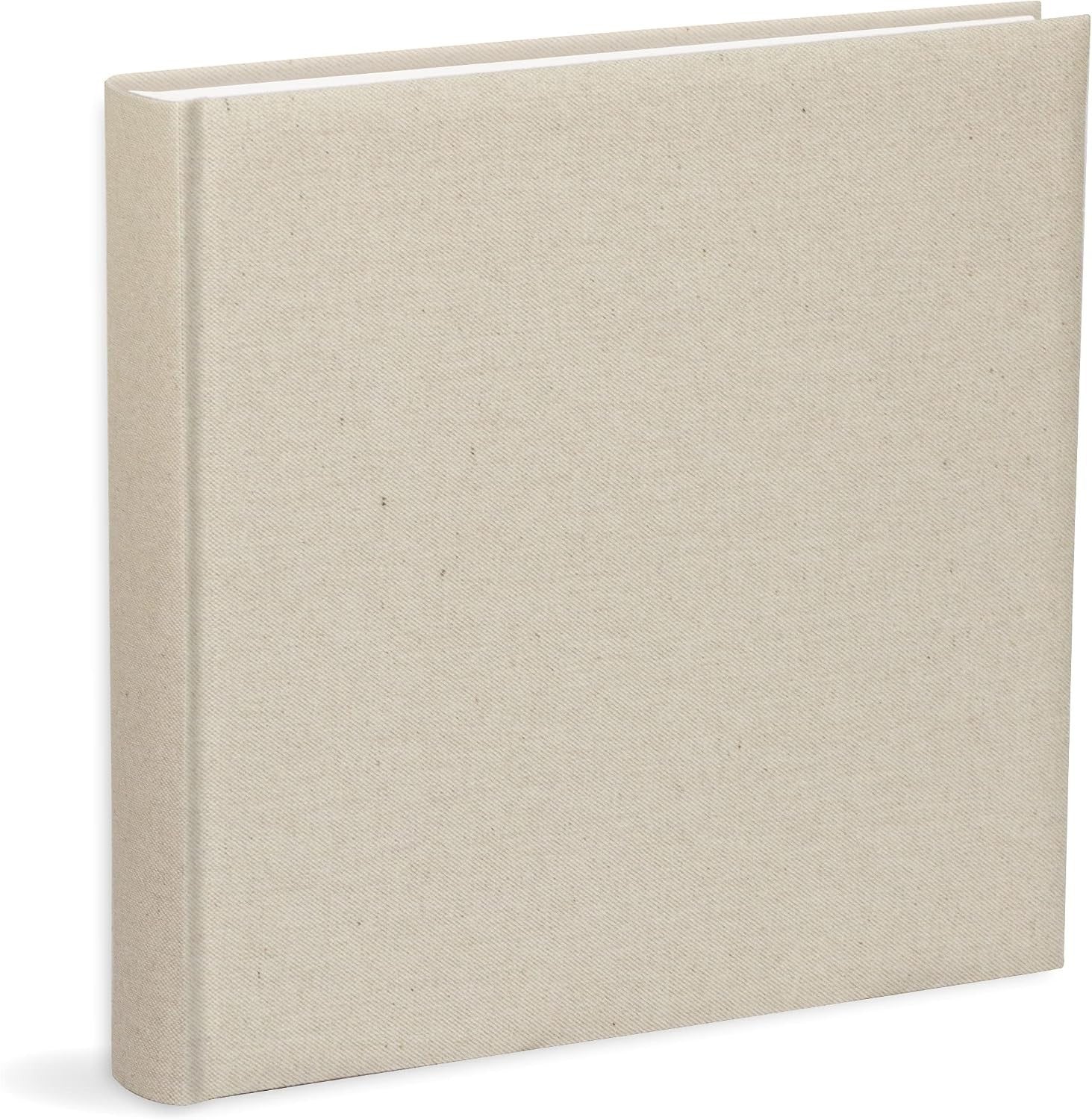 Mareli Photo Album 31x31cm Linen Fabric Cover 80 Pages Tissue Paper New