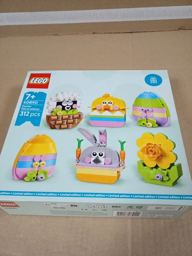 Lego Easter Decorations Limited Edition 40890 312 Pieces Ages 7+ New