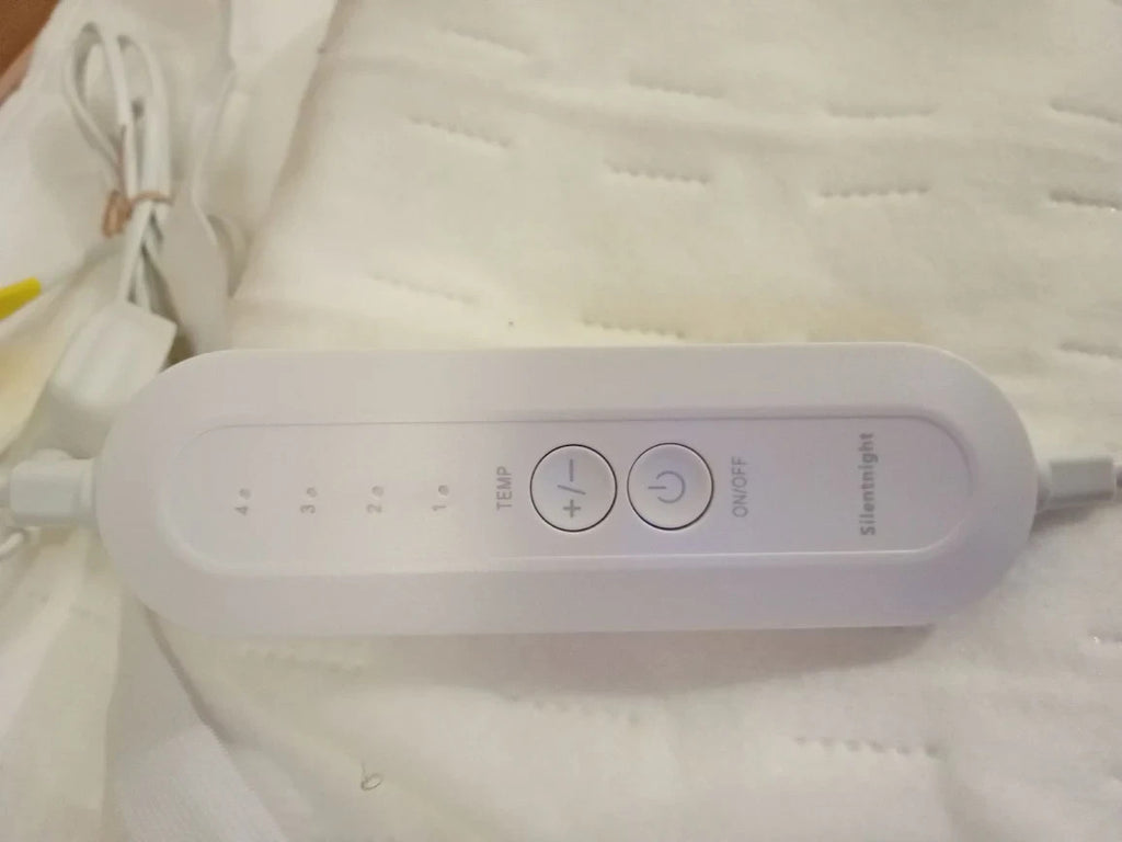 Silentnight Comfort Control Electric Blanket Single Bed Heated 135x72cm