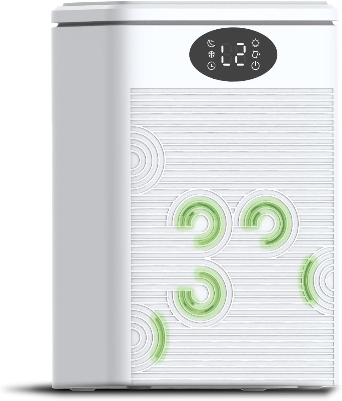 Mtox 2200ml 74.4oz Small Dehumidifiers Bedroom Ultra Quiet 28db 17x17x28cm New
