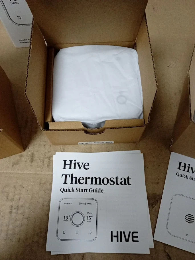 Hive Thermostat Heating Control Nano 3 Hub White Combi Boiler Required New