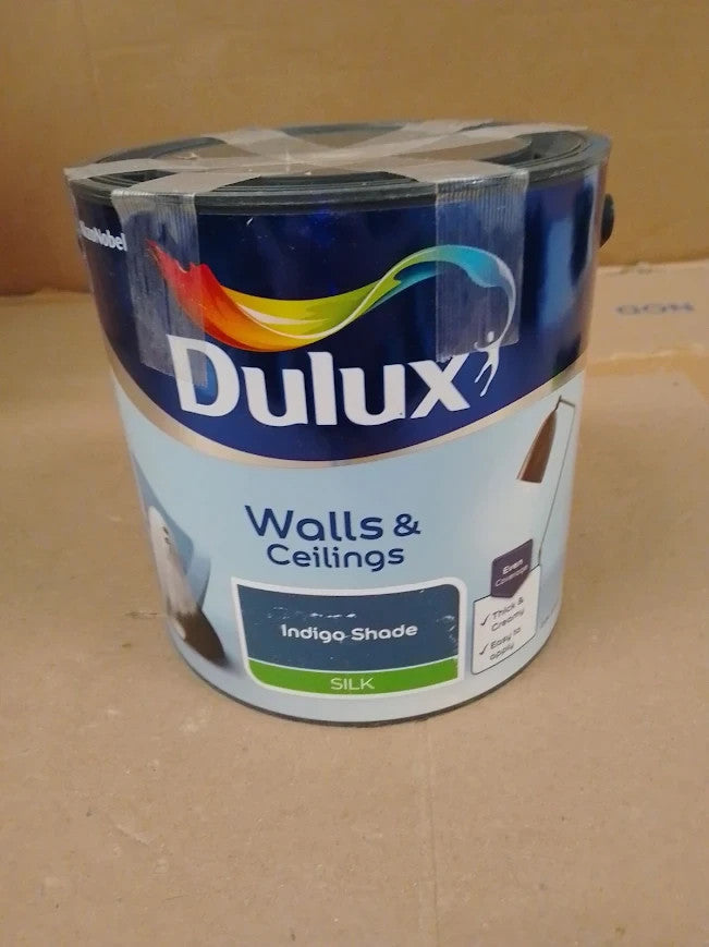 Duluix Silk Indigo Shade Interior Ceilings Walls Indoor 2.5L