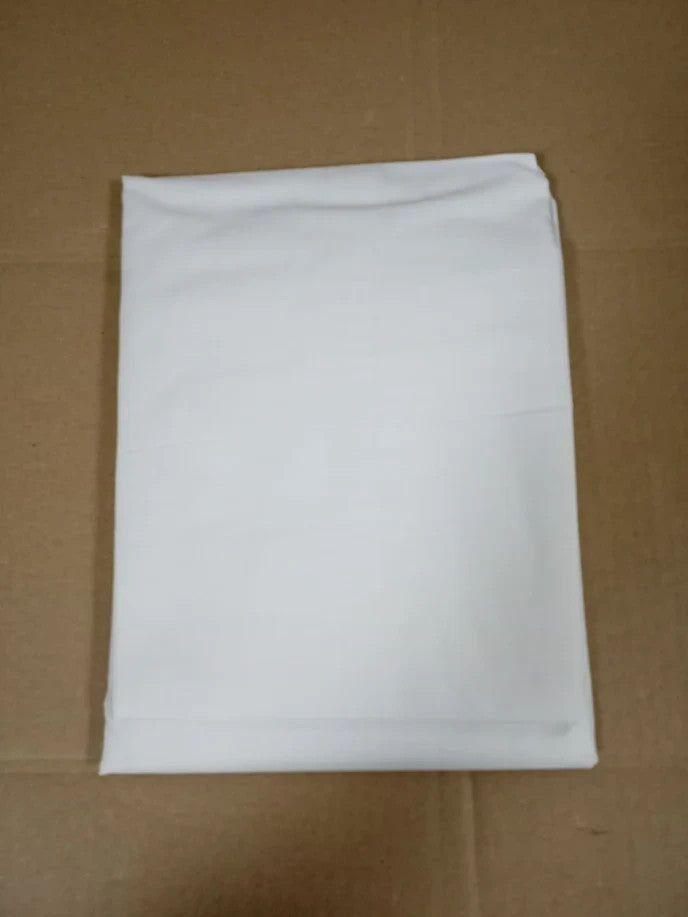 Kanak V Shaped Pillowcase White Polycotton Orthopaedic Nursing Pillow Cover New