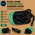 Flexi Hose Expandable Garden 75ft Heavy Duty Retractable Expandable Design