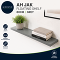 Ah Jak Floating ShelfF 80cm Grey