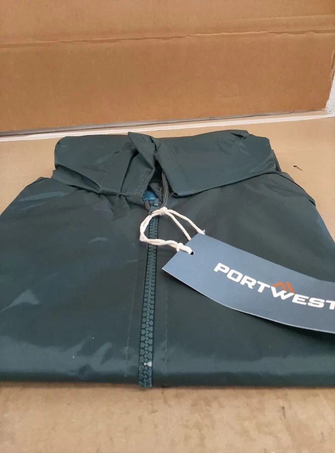 Portwest S440 Classic Rain Jacket Waterproof Coat Windbreaker Hooded New