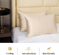 Ethlomoer Natural Pure Silk Pillowcase Hair Skin Both Side 19mm 50x75cm New