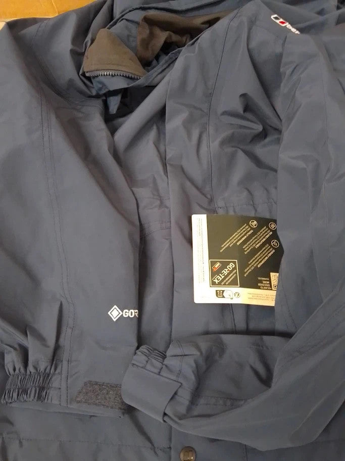 Berghaus Mens Cornice Interactive Gore Tex Waterproof Shell Jacket Small New