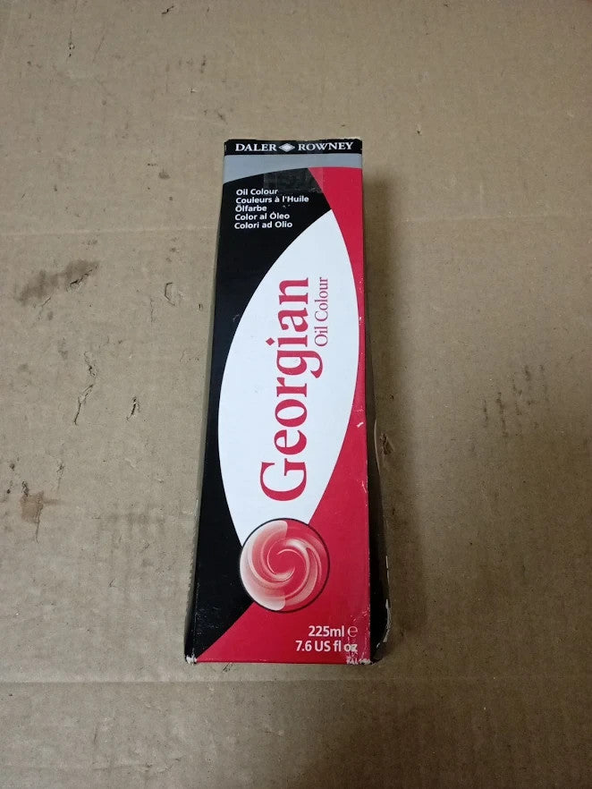 Daler Rowney Georgian Oil Paint 225ml Phthalo Green Artist High Colour Tube New