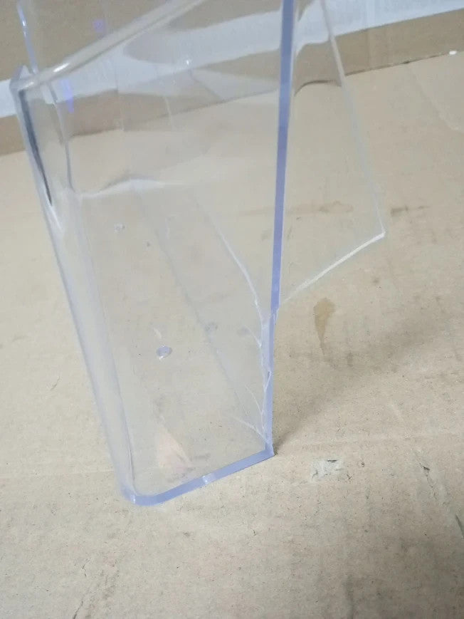 VITAdisplays Table Brochure Stand Flyer Stand Brochure Holder Transparent DIN A4