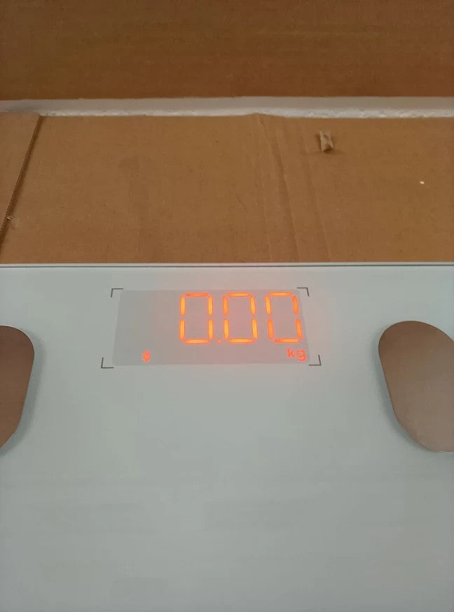 Renpho White Smart Digital Bathroom Scales Bluetooth BMI Weight Monitor New