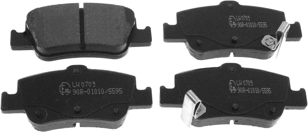 Blue Print ADT342173 Brake Pads Fitting Position Rear Asbestos Free New
