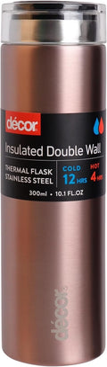 Decor Double Wall Stainless Steel Travel Mug Keeps 4 Hours Hot 12 Hours Cold New
