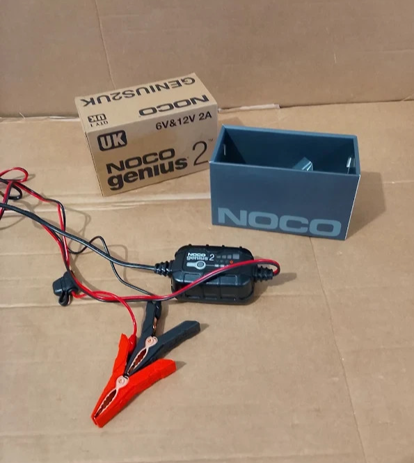 NOCO GENIUS2 Smart Charger 2A 6V 12V Battery Maintainer Lithium Lead Acid New