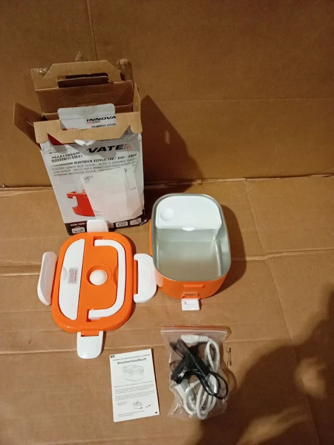 BC Corona Electric Lunch Box Estela 1.05L 12V 24V 220V Food Warmer Design New