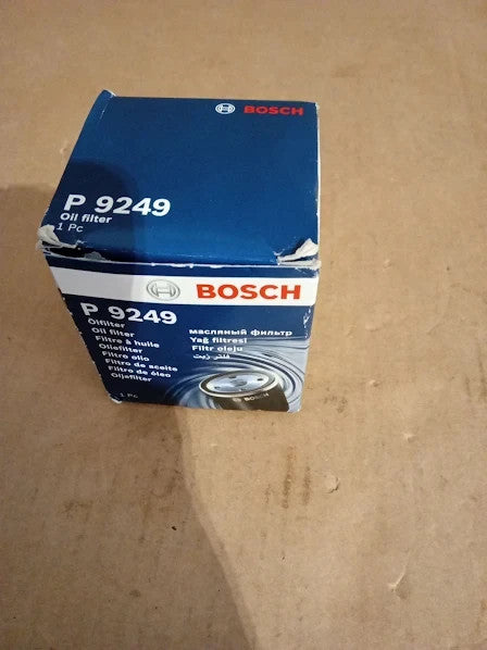 Bosch P9249 Car Oil Filter Separates Soot Metal Particles Engine 7x7x8cm New