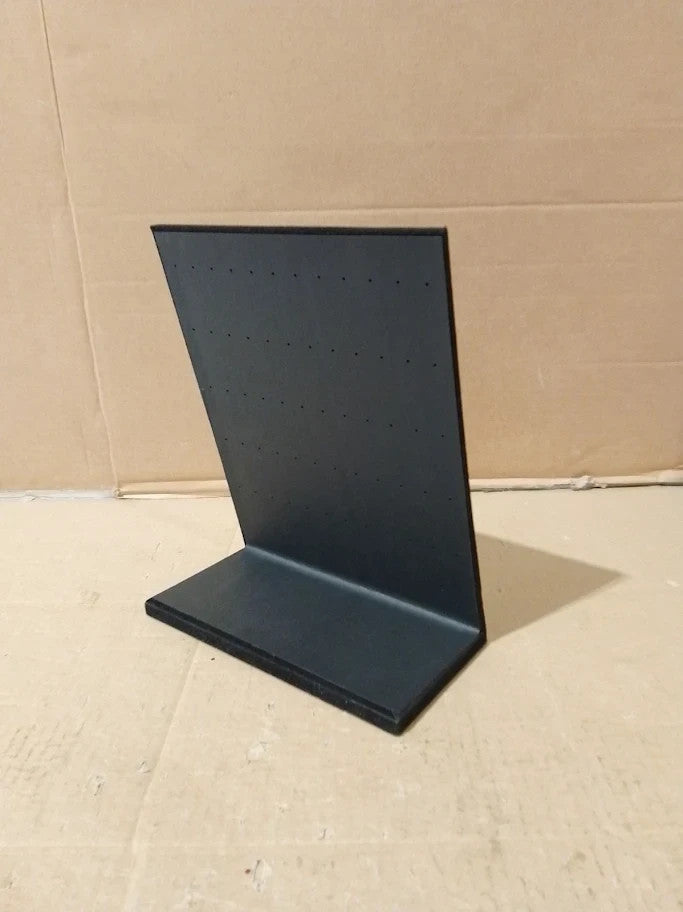 Earring Display Stand Black Velvet Jewelry Organizer With 60 Slots New