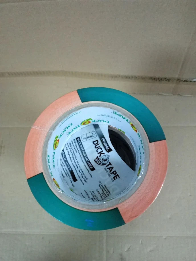 Strong Duck Tape Original Orange 50mm x 25m 5 Pieces Heavy Duty Tape Orange New