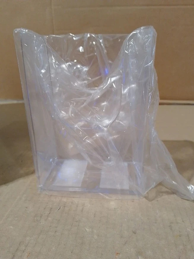 Caledonia Signs 58099 Wall Mounted Leaflet Dispenser 1/3 A4 Clear Holder Design