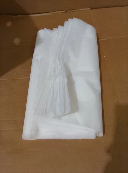 Reusable Zip Lock Bags 24pcs 40x60cm Plastic Storage Organiser No Holes New