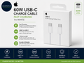 Apple 60W USB C Charge Cable Fast Charging 1m White