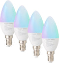 Amazon Basics E14 Smart LED Bulb 4.7W WiFi Light 2.4 GHz Alexa 4 Pack New