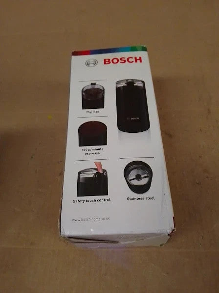 Bosch Coffee Electric Grinder 75g Beans One Touch Operation Safety 180W