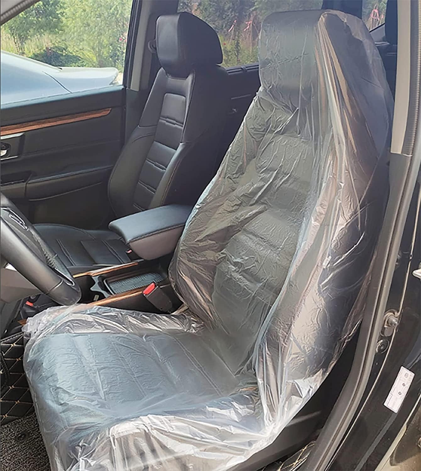 Aleawol 100 Pieces Disposable Car Seat Covers 20g Ultra Thick 140x80cm New