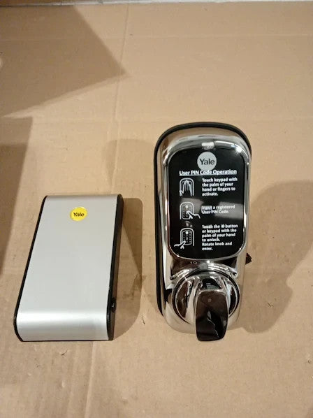 Yale Keyless Connected No Module Chrome Plated Lockcase 8x6.5x15cm New