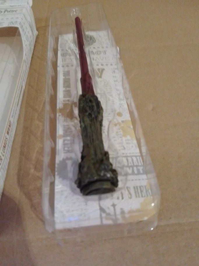 Wow Stuff Harry Potter Lumos Wand 7in Light Up Official Wizarding World New