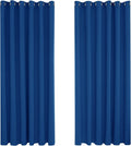 Deconovo Super Soft Thermal Insulated Eyelet Blackout Curtains 90x90in New