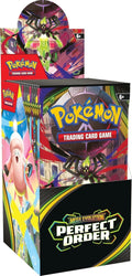 Pokemonn TCG Mega Evolution Perfect Order Booster Display Packs Opened Used