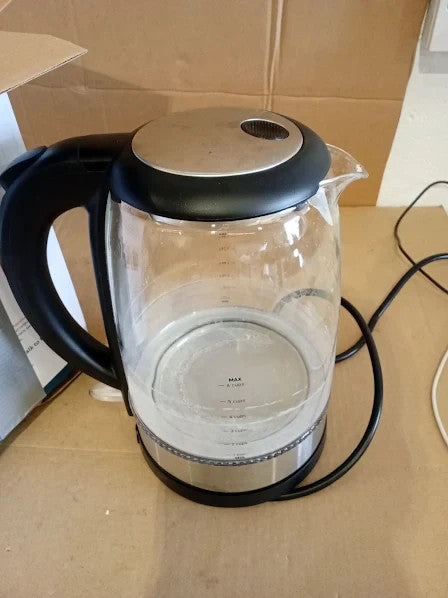 Cosori Kettle 3000W Food Grade Stainless Steel Filter Inner Lid Glass Spout