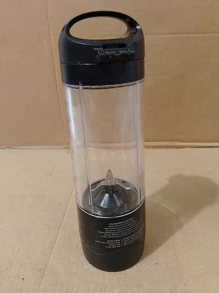 Nutribullet Portable Blender Black Powerful Extractor Blade 475ml Cup 8x9.5x27cm