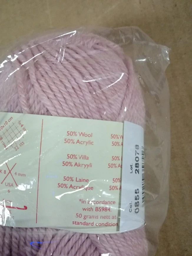 Sirdar Snuggly Replay DK Double Knitting Quiet Violet 122 50g New