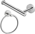 Wall Mounted Stainless Steel Bathroom Holder Set For Towels Toilet Paper New