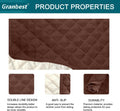 Granbest Water Repellent Sofa Slipcover 3 Seater Non Slip Sofa 177x105x2cm New