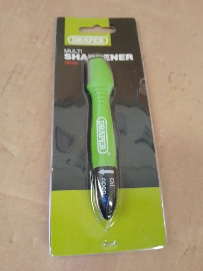 Draper 76765 Multi Sharpener Tung Carbide Draper 7.2x3x0.6cm 05010559767656