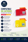 LCL Compatible Ink Cartridge PFI300 PFI300PBK 2Pack PBK Replacement PRO300