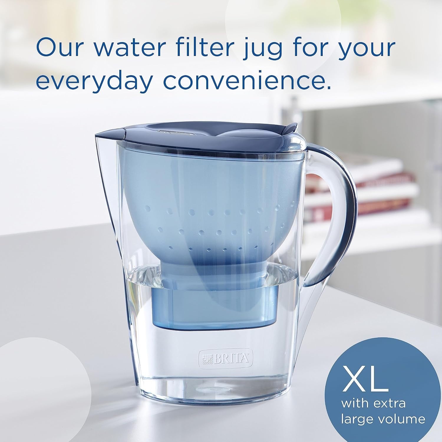 BRITA Marella XL Filter Jug 3.5L Blue Water Purifier MAXTRA PRO Cartridge New