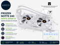 Thermalright Frozen Notte 240 White ARGB V2 Water Cooling CPU Cooler