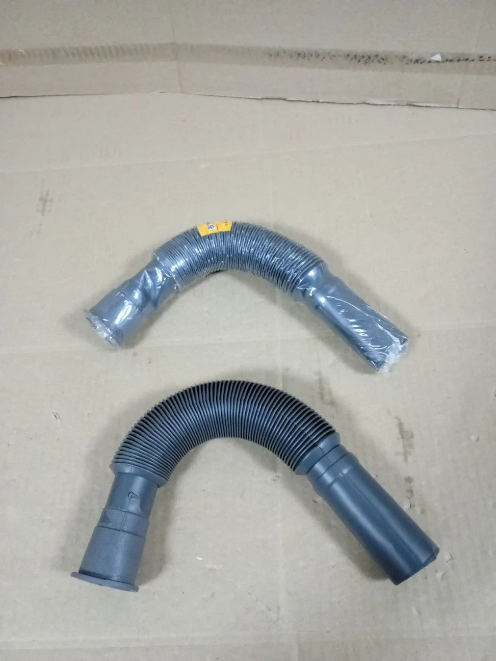 2 Pieces Flexible Waste Trap Stretch Water Pipe Easy Installation Connector New