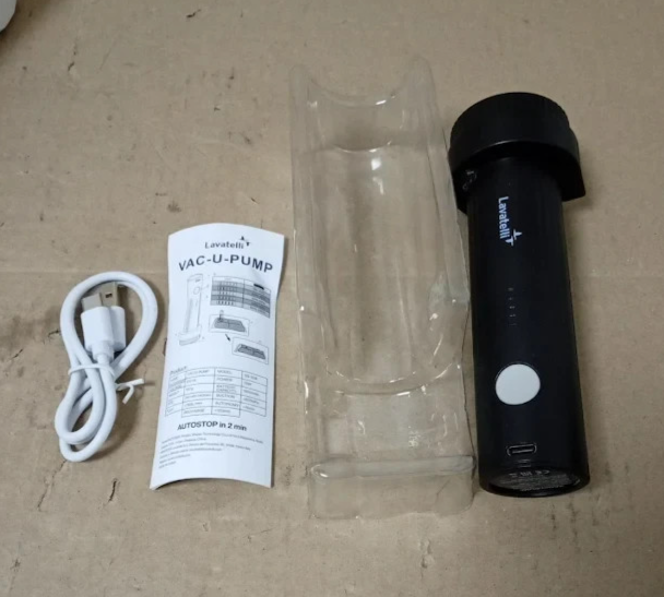 Lavatelli VAC-U-PUMP Wireless USB C Vacuum Storage Bags 25W Compact Design New
