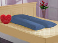 Comfort Collections 12ft U Shaped Pillow Case Cover Maternity Nursing Pregcy New