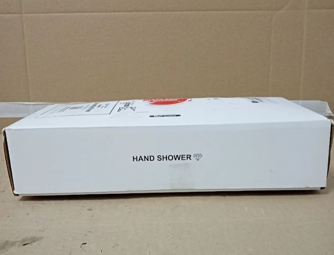 High Pressure Shower Head 4 Spray Modes Filtered 1.5m Hose Holder Silver New