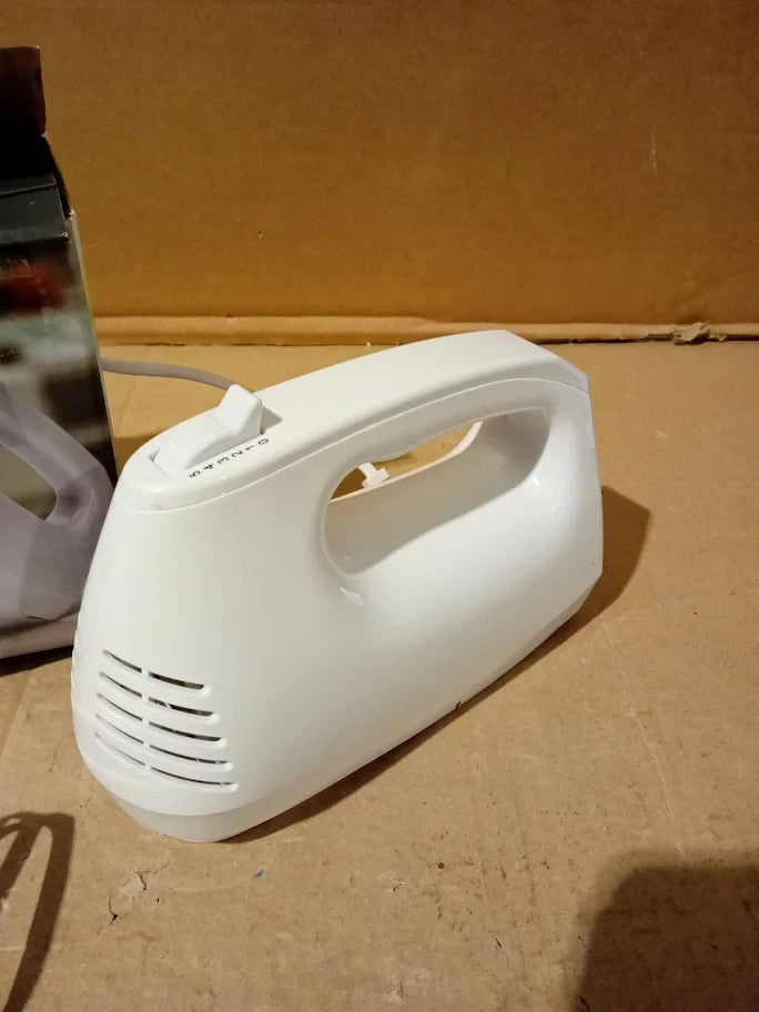 Status Nashville 5 Speed Hand Mixer Electric Hand Held White 150w 1.3m Cable