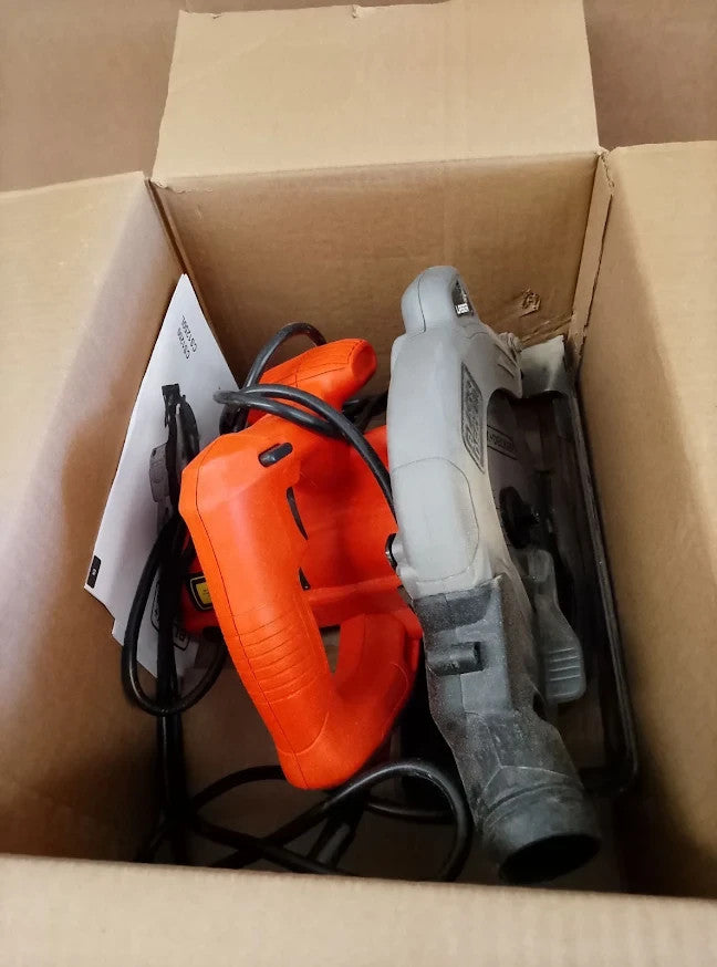 BLACK+DECKER CS1250L GB 1250W Circular Saw 66mm Electric Wood Cutting Design