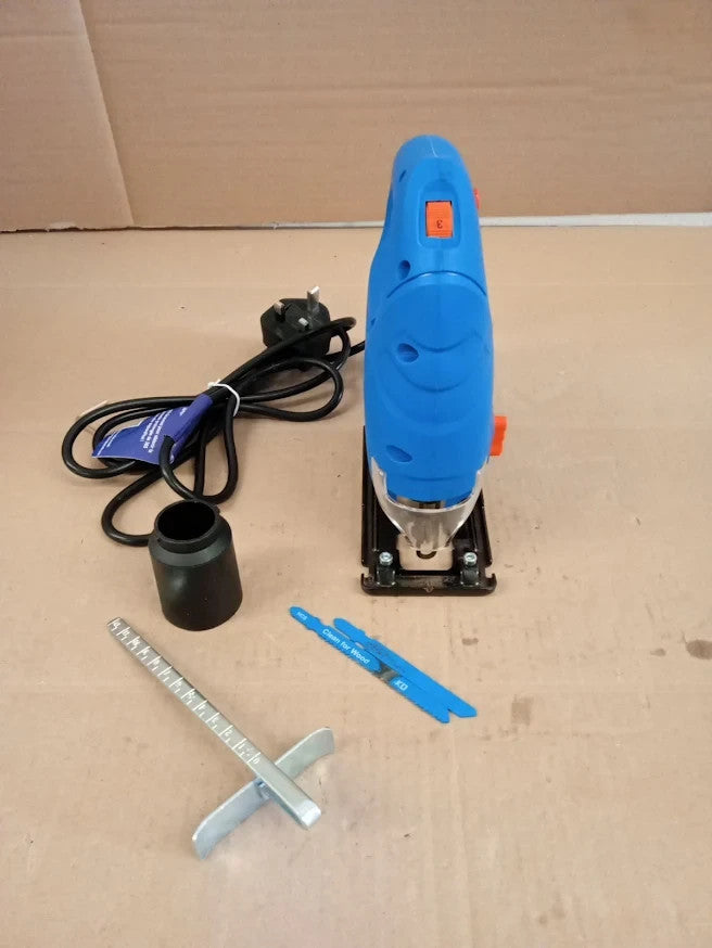 SORAKO 600W Corded Jigsaw Wood Metal 6 Speed 3 Orbital 45° Bevel Cut Design