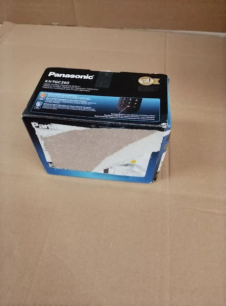 Panasonic KX-TGC260 Digital Cordless Phone 18min Answering Machine New
